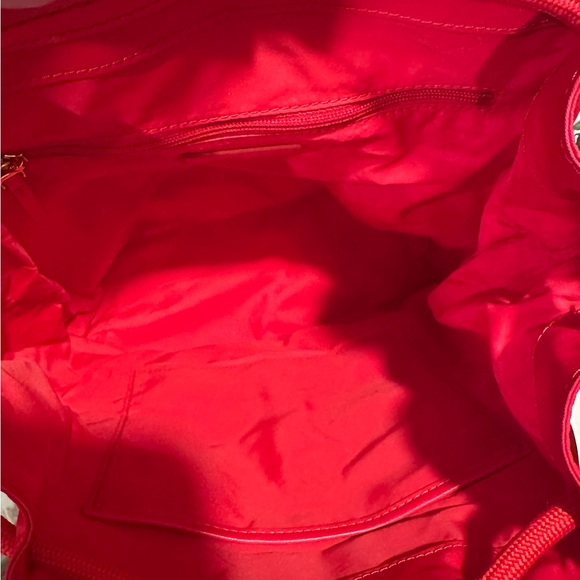 NEW!  Red Tory Burch Nylon Flap backpack main image 10
